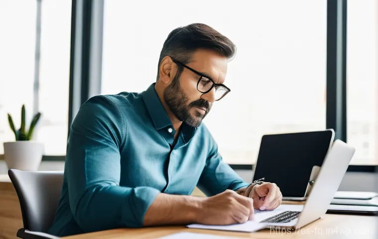 직업 전환 중 스트레스 관리 방법 - **Prompt:** A diverse group of four adults – two men and two women, all in their 30s and 40s, dresse...